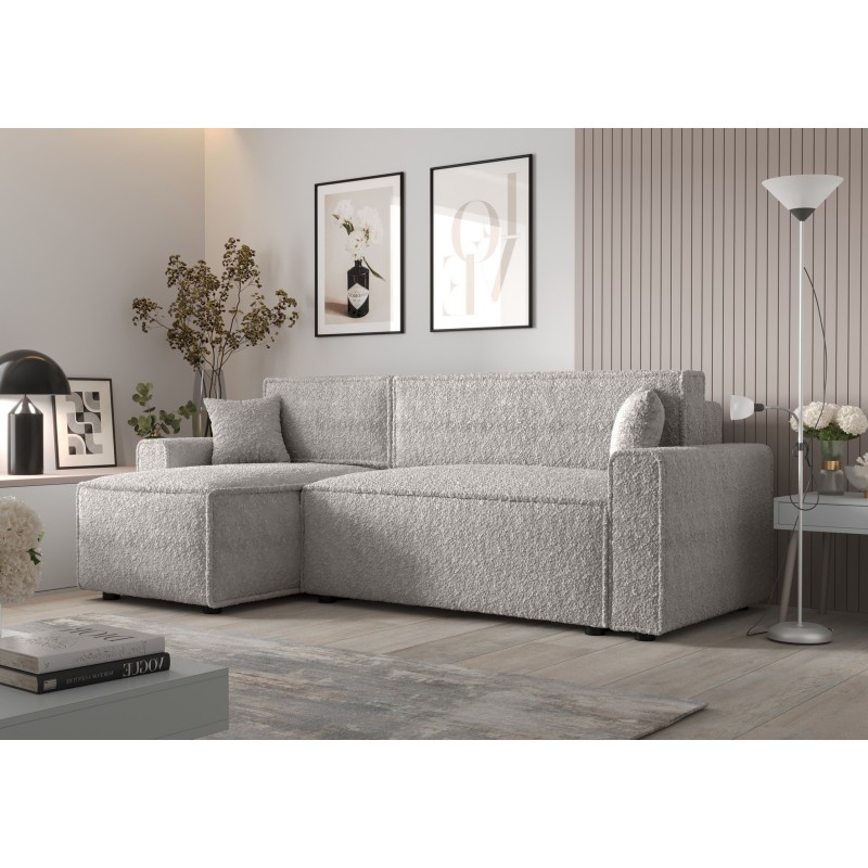 Ecksofa MIRACLE L mit Schlaffunktion & Bettkasten / 231x140 cm